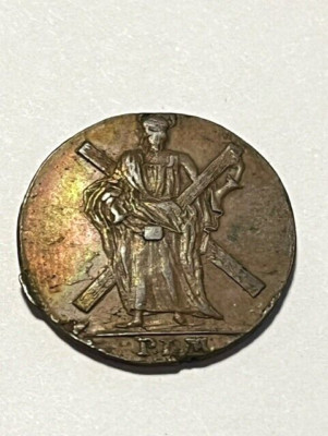 1793 German States/Brunswick-Nune burg 1 Pfennig VF+ #20451