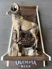 Olympia Beer Wildlife Sign Vintage Bighorn Sheep