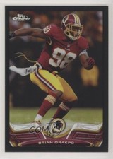 2013 Topps Chrome Black Refractor 96/299 Brian Orakpo #214 7bf