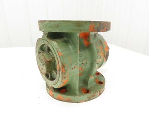 ACF 4S 4" Flanged Cast Iron Plug Valve 200 WOG