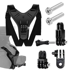 Action camera chin mount for GoPro DJI Osmo Action Insta360 motorcycle helmet