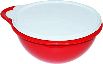 Tupperware Thatsa Jr Mixing Bowl 2.8 L/ 12 cup Red With White Seal New