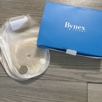 15 Bynex Ostomy Bags One Piece 12-70 Mm Film Backing