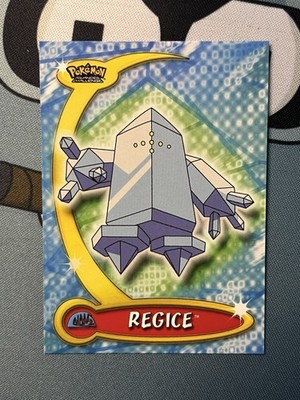 Topps Pokemon Advanced Challenge Card (2004) - Regice #55