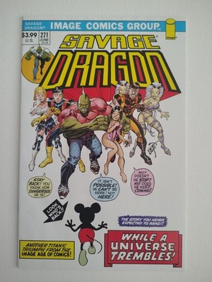 SAVAGE DRAGON #271 Cvr B Retro Image Comics 2024 0424IM327 271B (W/A/CA) Larsen