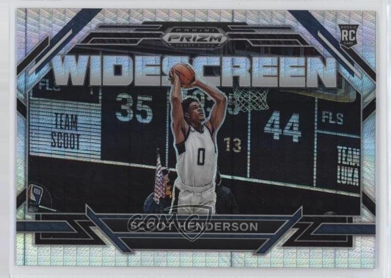 2023 Panini Prizm Draft Picks Widescreen Hyper Scoot Henderson #3 Rookie RC 0ui5