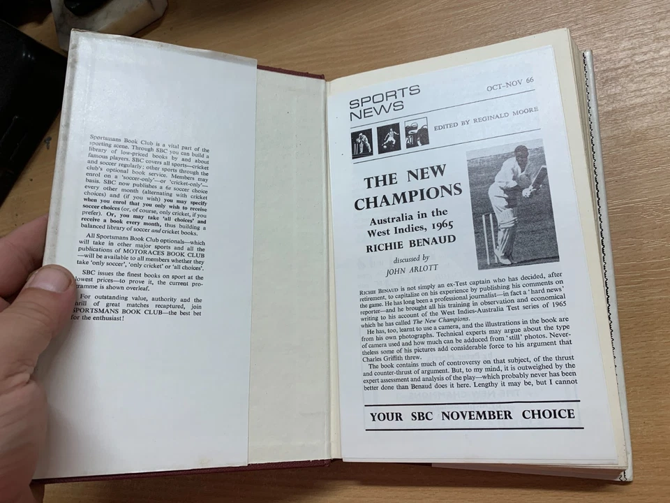 1966 "WEST BROMWICH ALBION" FOOTBALL SOCCER SPORTSMAN BOOK CLUB HB BOOK (P3) - Image 4 of 4