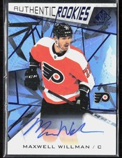 2021-22 SP Game Used Max Willman Rookie Autograph