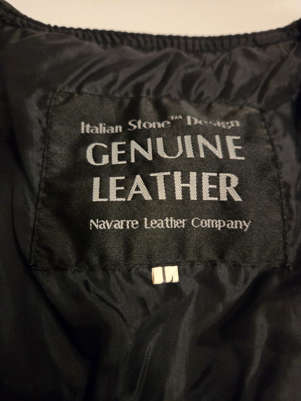 Italian Stone Patchwork Design Genuine Leather * … - image 8