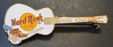 HARD ROCK CAFE HONG KONG GUITAR PIN