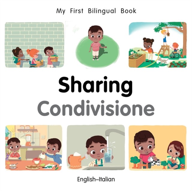 My First Bilingual Book–Sharing (English–Italian by Patricia Billings BOARD BOOK