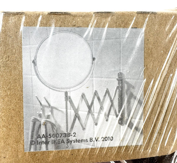 IKEA FRACK Espejo Extensible Lupa Maquillaje Afeitado Montaje en Pared - NUEVO Envío gratuito