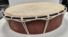 Shamanic Hand Drum Wooden Frame Natural Skin Head Percussion meditation, ritual 