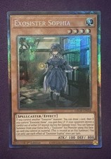 Yu-Gi-Oh TCG Exosister Sophia Collectors Rare 1. Auflage Einzel NM GRCR-DE016
