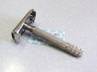 Vintage 1948-49 Gillette Super Speed TTO Double Edge DE Safety Razor CLEAN