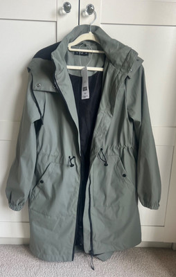 Florence & Fred Shower Resistant Jacket Coat Sage Green  XS NEW rrp £39.50 BNWT