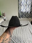 Stetson 4X Beaver Black Western Hat Size 7-1/4 Style F2031 K Tyler Corral West — photo 1