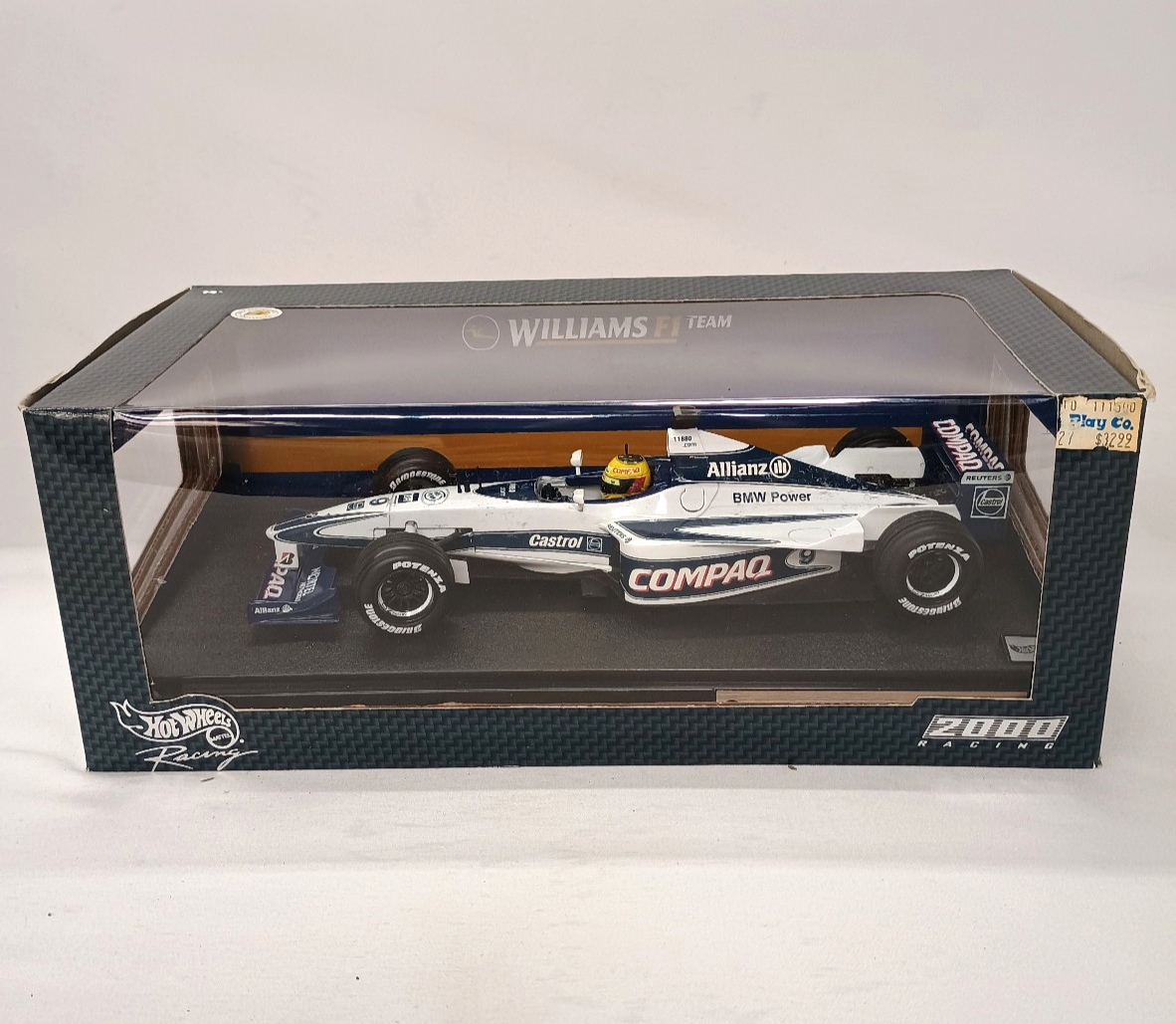 Lot of 5 HotWheels Racing 1:18 Ferrari F1-2000 Model Cars Ralf