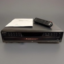 Sony CDP-CE375 5-Disc Changer CD Compact Disc Player Optical Out Remote Tested