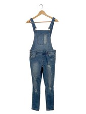 ONLY Latzjeans Damen Jeans Gr. DE 36 blau Street-Fashion-Look