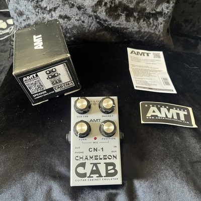 AMT Chameleon CAB CN-1 - CabSim Pedal - Vintage Speaker Cabinet Emulator boxed