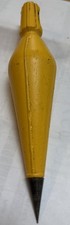 Stanley Plumb Bob 8 Ounce Yellow Preowned