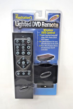 NEW Rare Playstation 2 - Intec - Wireless Lighted DVD Remote Control For Ps2