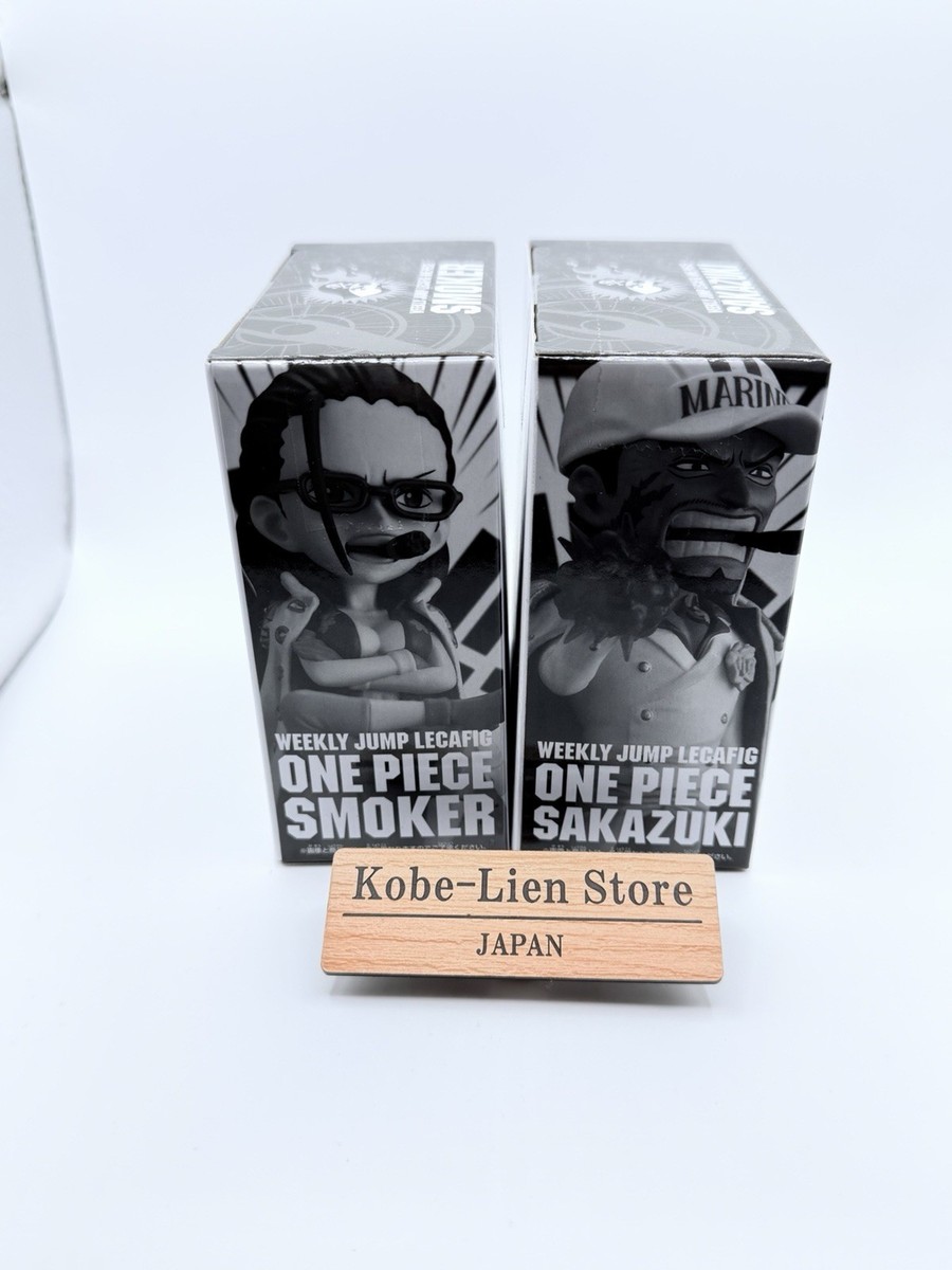 Bandai One Piece Card Leader Figure LECAFIG : Smoker & Sakazuki 2