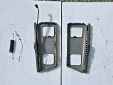 88 98 Chevy Gmc Truck Bucket Seat Tracks Sliders Gray Passenger Side