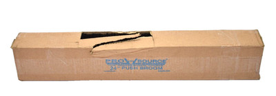 Pro Source Push Broom 24'' W Tampico Bristle Wood Block Threaded Handle 100-24MSC