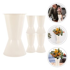  Set di 8 Pezzi Porta Bouquet: Supporto in Plastica per Composizioni Floreali,