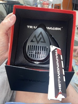 Authentic Elevation Training Mask 3.0 Size Medium Black Simulates High Altitude