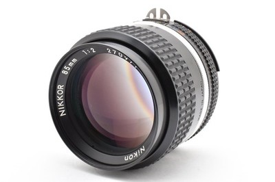 Top Mint* Nikon Ai-S NIKKOR 85mm f/2 Portrait MF Lens From JAPAN