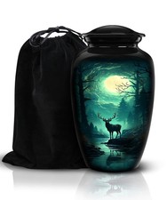 Deer Cremation Urns for Human Ashes Adult   Large 200 Lbs Memorial Urns for D...
