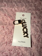 NWT Kate Spade new york x Target Gold Lucky Bag Charm Key chain Purse Clip
