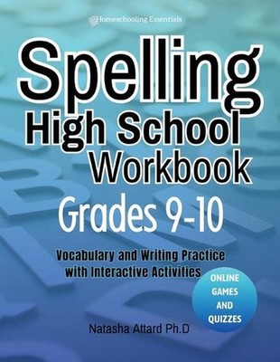 Spelling High School Grades 9-10: Vocabulary and Writing Practice with Interacti