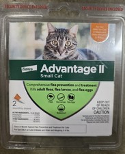 Advantage II Flea Treatment and Prevention for Small Cats 2 Doses