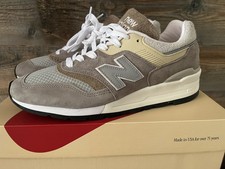 New Balance 997MG Made In USA UK 9.5 Brand New In Box. Oatmeal. Rare DS