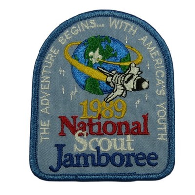 1989 National Jamboree The Adventure Begins...With America's Youth BLU Bdr (VT44