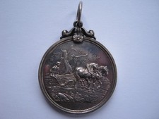 1864 Highland Agricultural Society of Scotland prize medal silver 35mm 27.95g