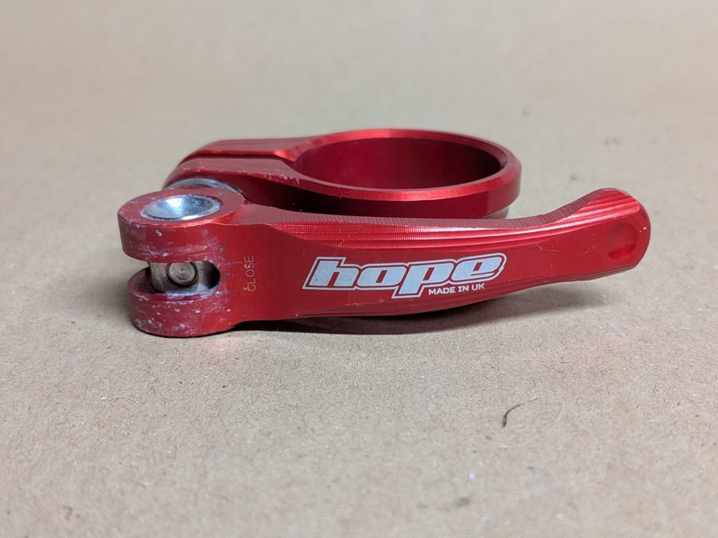 Hope Seat Clamp 30.0 Seatpost Clamp RED MTB Mountain Bike