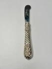 RARE GORHAM "TWIST SCROLL"Sterling Silver 6 1/4" Butter Knife Pattern: No.75