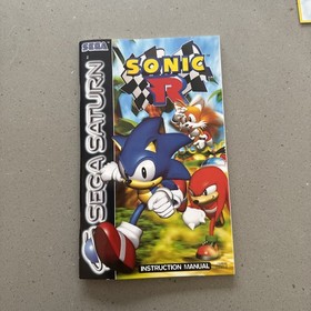 Sonic R - for Sega Saturn - UK PAL - Fully Boxed CIB