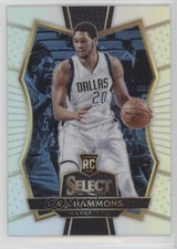2016-17 Panini Select Premier Level Silver Prizm AJ Hammons #190 g6p