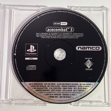Thumbnail of ebay&reg; auction 800487996320 | Ace Combat 3 PAL UK PlayStation 1 PS1 Schwarz Promo Disc