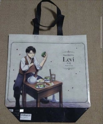 Used_Attack on Titan Shingeki no Kyojin Levi Full Color Shopping Bag New