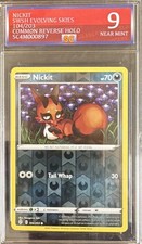 😊 SLABCAVE 9 Nickit 104/203 Reverse Holo SWSH Common Evolving Skies English