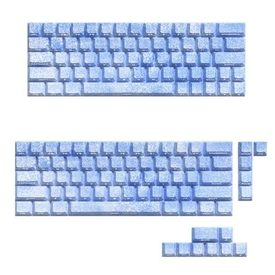 64/74Pcs Double Shot Keycaps Customs Keycap Set Dye Sub Side-lit Backlit Keycaps