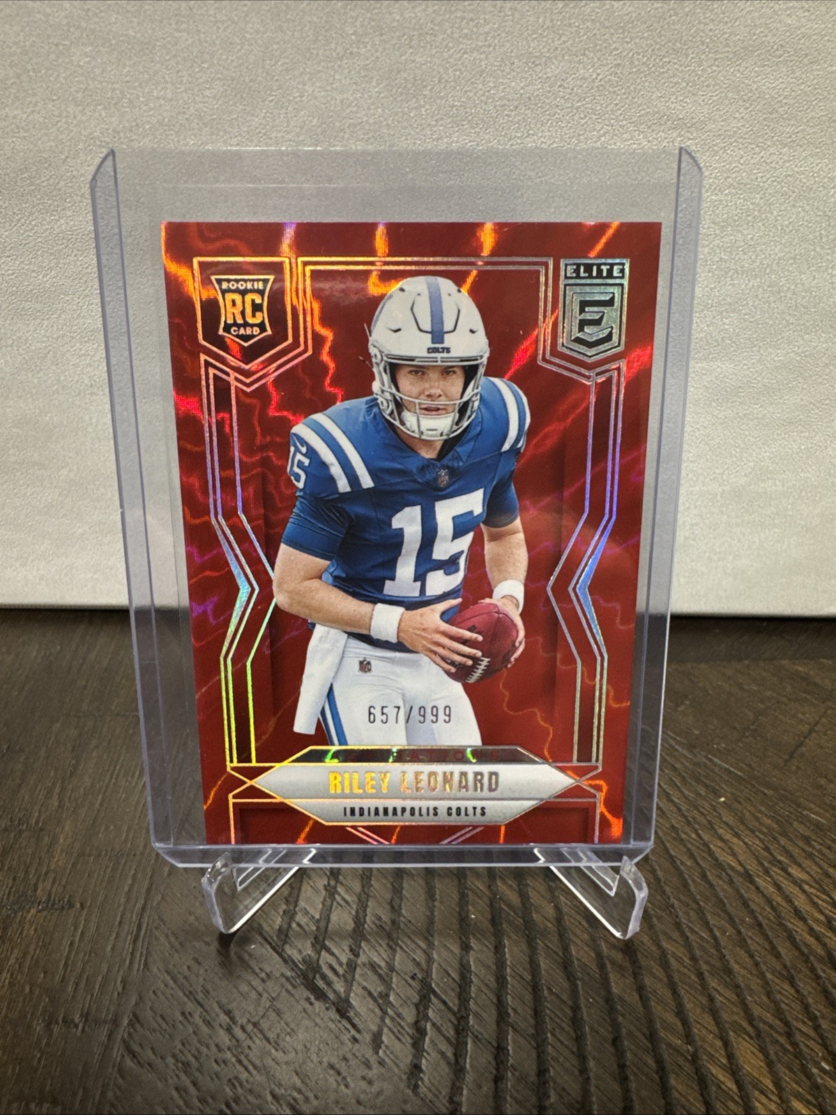 2025 Panini Donruss Elite Riley Leonard Red Aspirations #170 RC /999