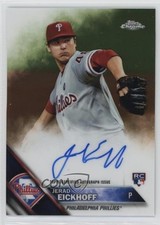 2016 Topps Chrome Rookie Auto Jerad Eickhoff #RA-JE Auto 1c2s